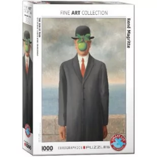 Eurographics Puzzle 1000 elementów. Syn człowieczy, Rene Magritte - Puzzle - miniaturka - grafika 2