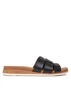 Klapki i japonki damskie - Skechers Klapki BOBS Desert Kiss Low-Peak Look 114707/BLK Czarny - miniaturka - grafika 1