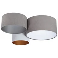 Oprawy, klosze i abażury - Welurowy potrójny duży plafon Z9-B44 - miniaturka - grafika 1