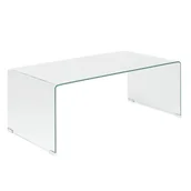 Ławy i stoliki kawowe - Beliani Stolik kawowy szklany KENDALL - miniaturka - grafika 1