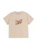 Kaftaniki dla niemowląt - enfant Koszulka w kolorze beżowym - miniaturka - grafika 1