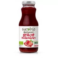 Syropy i koncentraty owocowe - Symbio Syrop truskawkowy 250 g Bio - miniaturka - grafika 1