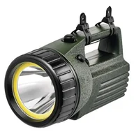 Latarki - Emos Lampa 10W LED+COB 1433010070) Czarna/Zielona - miniaturka - grafika 1