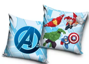 Poszewka  Velvet 40x40 miła pluszowa Avengers - Pościel dla dzieci - miniaturka - grafika 1