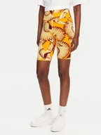 Spodenki damskie - adidas Kolarki FARM JD6287 Żółty Slim Fit - miniaturka - grafika 1