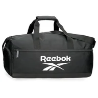 Torby podróżne - Reebok Torba podróżna Ashland czarna 45x22x22 cm Poliester by Joumma Bags - miniaturka - grafika 1