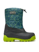 Buty dla chłopców - CMP Śniegowce Sneewy 3Q71294J Niebieski - miniaturka - grafika 1