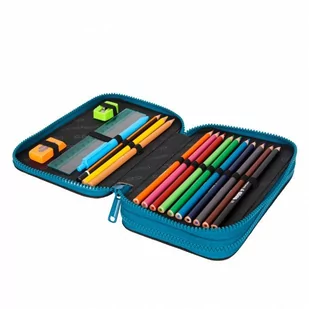 Piórnik 2-komorowy z wyposażeniem Coolpack Jumper 2 fossil - Piórniki - miniaturka - grafika 1