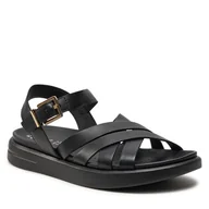 Sandały damskie - Sandały Geox D Xand 2S D35PAB 00043 C9999 Black - miniaturka - grafika 1