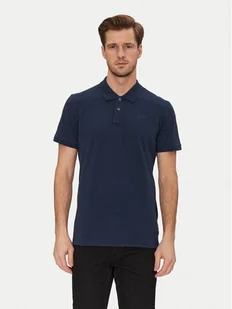 Blend Polo 20717857 Granatowy Regular Fit - Koszulki męskie - miniaturka - grafika 1