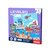 Układanki dla dzieci - Puzzle magnetyczne - Poziom 3 - Straż - miniaturka - grafika 1