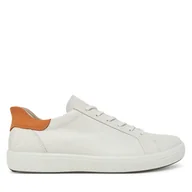 Sneakersy męskie - Sneakersy ECCO Soft 7 47082450104 Biały - miniaturka - grafika 1