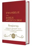 Religia i religioznawstwo - Ewangelie i Dzieje Apostolskie z infografikami (dla seniorów) - książka - miniaturka - grafika 1