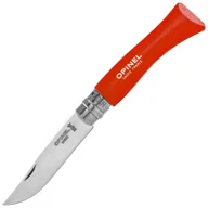 Noże - Nóż składany Opinel No.7 Colorama Inox blister - Orange - miniaturka - grafika 1