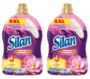 Silan Aromatherapy Magic Magnolia 252 prania zestaw 2x2,772l - Środki do prania - miniaturka - grafika 1
