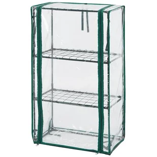 NEO Szklarnia 46 x 24 x 80 cm, folia PVC, metalowa konstrukcja 15-910 - Szklarnie ogrodowe - miniaturka - grafika 1