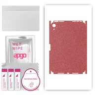 Akcesoria do tabletów i e-booków - Folia naklejka skórka strukturalna na TYŁ+BOKI do Apple iPad mini (2021) - Różowy Pastel Matowy Chropowaty Baranek - apgo SKINS - miniaturka - grafika 1