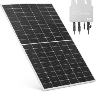 Fotowoltaika balkonowa panel solarny 350 W - zestaw - Panele fotowoltaiczne - miniaturka - grafika 1