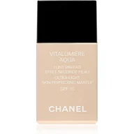 Podkłady do twarzy - Chanel Vitalumiere Aqua 10 Beige - miniaturka - grafika 1