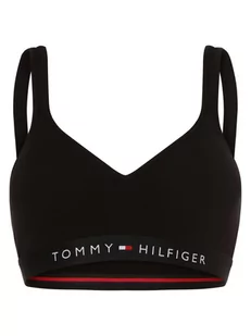 Tommy Hilfiger - Gorset damski  z wypełnieniem, czarny - Biustonosze - miniaturka - grafika 1