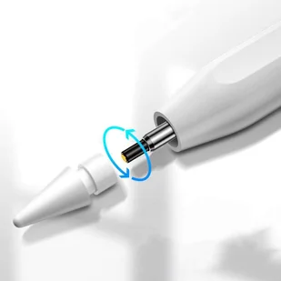 Rysik precyzyjny magnetyczny indukcyjny długopis Active Stylus Pen ”2” do Apple iPad White - Akcesoria do tabletów i e-booków - miniaturka - grafika 5