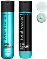 Zestawy kosmetyków damskich - Matrix Total Results High Amplify - zestaw zwiększający objętość włosów, szampon 300ml i odżywka 300ml 54/zestaw - miniaturka - grafika 1