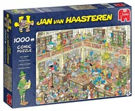 Puzzle - Jumbo Puzzle Jan van Haasteren - The Library (1000 piece JUM9092 - miniaturka - grafika 1