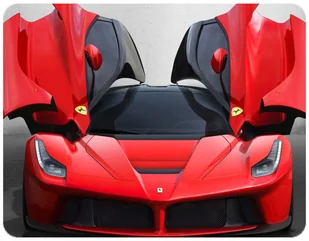 PODKŁADKA POD MYSZKĘ FERRARI Z IMIENIEM 23x19CM DO LAPTOPA - Podkładki pod mysz - miniaturka - grafika 1