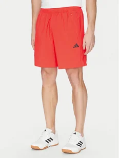 adidas Szorty sportowe Train Essentials Woven Training JN7316 Czerwony Regular Fit - Spodenki męskie - miniaturka - grafika 1