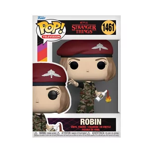 Funko POP! Stranger Things, figurka kolekcjonerska, Robin, 1461 - Figurki dla dzieci - miniaturka - grafika 1