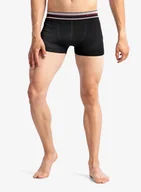 Majtki damskie - Bokserki termoaktywne Brubeck Active Wool Boxer Shorts - blk - miniaturka - grafika 1