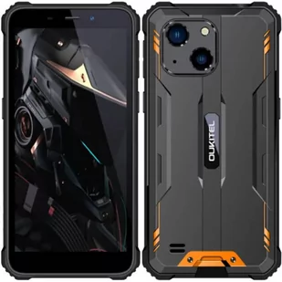 Oukitel WP20 Pro NFC 4GB/64GB Dual Sim Pomarańczowo-czarny - Telefony komórkowe - miniaturka - grafika 1