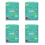 Chusteczki nawilżane - Chusteczki nawilżane PAMPERS Fresh Clean 4x 80 szt. - miniaturka - grafika 1
