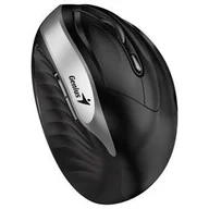 Myszki - Genius Ergo 8250S (31030031401) czarno-srebrna - miniaturka - grafika 1
