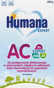 Humana AC Expert mleko modyfikowanne przeciw kolkom od urodzenia 300 g 3737541 - Mleko modyfikowane - miniaturka - grafika 1