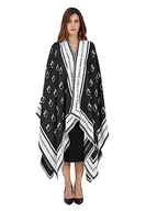 Płaszcze damskie - Pinko Matryca Płaszcz Mieszany Wełna Okap Kobiety, Zcb_nero/Panna, rozmiar uniwersalny - miniaturka - grafika 1