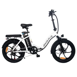 AVAKA BZ20 PLUS Electric Bike Foldable 20*3 0 Inch Fat Tires 500W Brushless Motor 25Km/h Max Speed 48V 18 2Ah Battery 100Km Ran - Rowery elektryczne - miniaturka - grafika 1