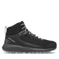 Buty trekkingowe męskie - Trekkingi Columbia Trailstorm™ Mid Waterproof Omni Heat™ 2005441 Czarny - miniaturka - grafika 1