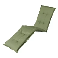 Poduszki ogrodowe - NoName poduszka na leżak Basic 195 x 55 cm bawełna/poliester zielony twm_558748 - miniaturka - grafika 1