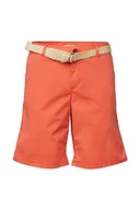 Spodenki damskie - ESPRIT Damskie szorty 033EE1C305, 870/CORAL ORANGE, 44, 870 / Coral Orange, 44 - miniaturka - grafika 1