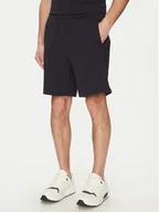Spodenki męskie - Armani Exchange Szorty sportowe XM000355 AF10818 UB101 Granatowy Regular Fit - miniaturka - grafika 1