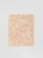 Czapki damskie - Reserved - Wzorzysty szal - brudny róż - miniaturka - grafika 1