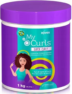 Novex, My Curls Leave-In, Odżywka do loków i fal, 1kg - Odżywki do włosów - miniaturka - grafika 1