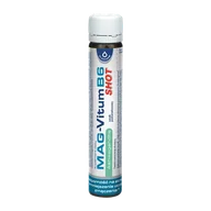 Witaminy i minerały - Mag-Vitum B6 Ashwagandha, shot, smak pomarańczowy, 25 ml - miniaturka - grafika 1