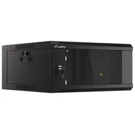 Szafy rack - Lanberg Szafa serwerowa wisząca 19cali 4U 570x600 czarna WFFA-5604-10B WFFA-5604-10B - miniaturka - grafika 1