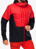 Kurtki narciarskie - Kurtka hybrydowa Norrona Lyngen Aero80 Insulated Zip Hood - arednalin/caviar - miniaturka - grafika 1