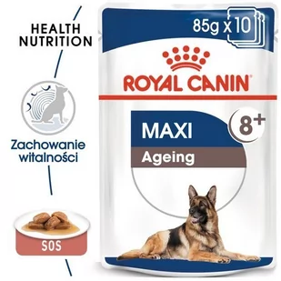 Royal Canin Pies Maxi Ageing 8+ Saszetka 140g - Mokra karma dla psów - miniaturka - grafika 1