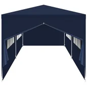 Pawilony ogrodowe - SASKA GARDEN SASKA GARDEN Pawilon ogrodowy namiot imprezowy 6x3m 6 ścian granatowy 1039602 1039602 - miniaturka - grafika 1