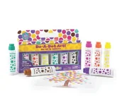 Kredki, ołówki, pastele i pisaki - Do a Dot Art : Duże Flamastry Kropkowe Mini. Słoneczna Wyspa. - miniaturka - grafika 1