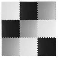 Maty piankowe - Duża mata piankowa puzzle piankowe 180x180cm 9szt Ricokids szachownica - miniaturka - grafika 1